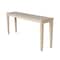 International Concepts Rectangle Shaker Console Table Extended Length-72 in, 72 W, 16 L, 30 in H, Wood, Unfinished OT-9S-72 - alternate 1